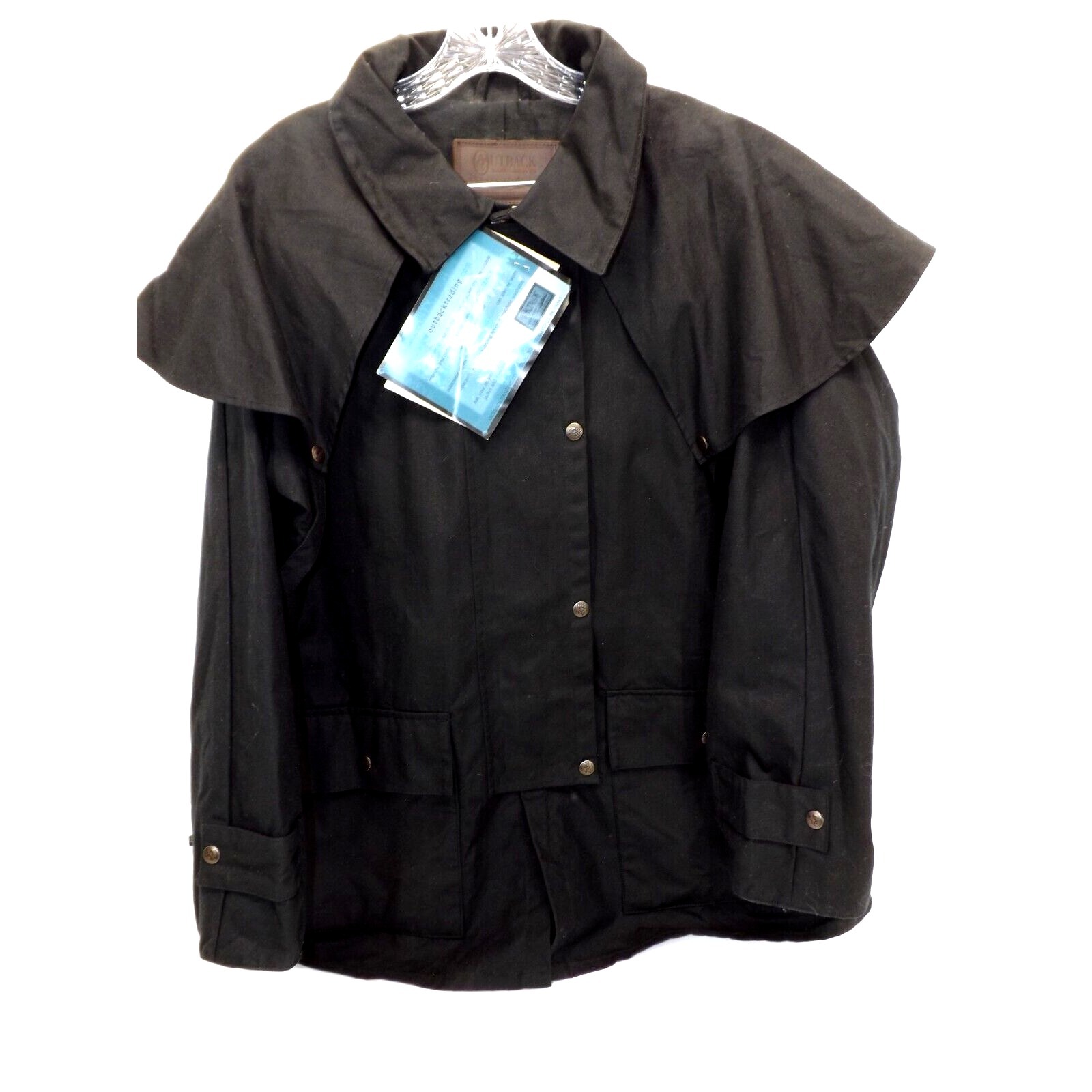 Outback Trading Co Oilskin Short Duster Low Rider Style #5008 - Men's Size: M